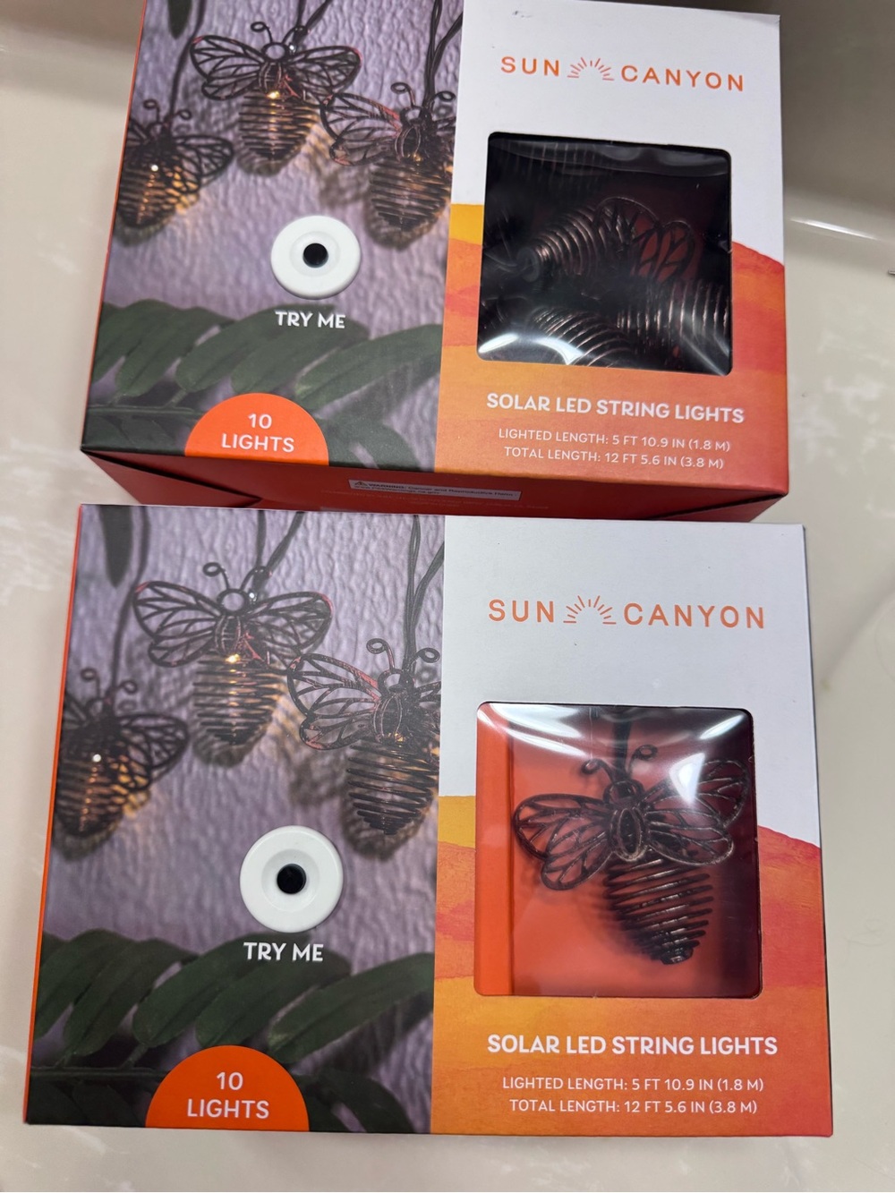 2 boxes of bumble bee 🐝 string lights